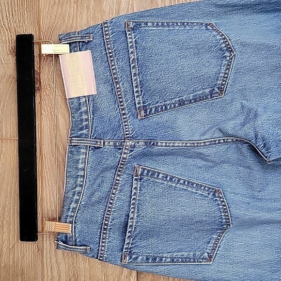 MOTHER Size 30 High Waist Double Stack Ankle Straight Jeans Delicious Memories - Picture 5 of 9